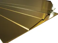 Латунный анод Холоднокатаный 1900 мм 200 мм 8 мм Л63 ГОСТ 2208-2007 купить в Москве
